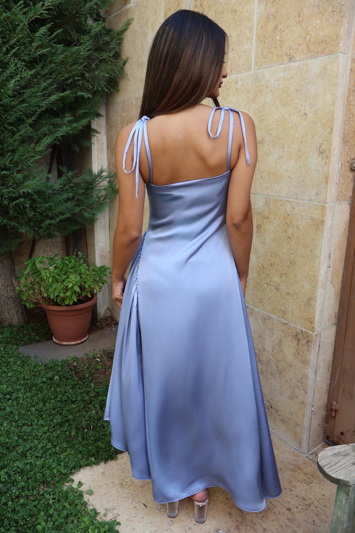Asymmetry Dress